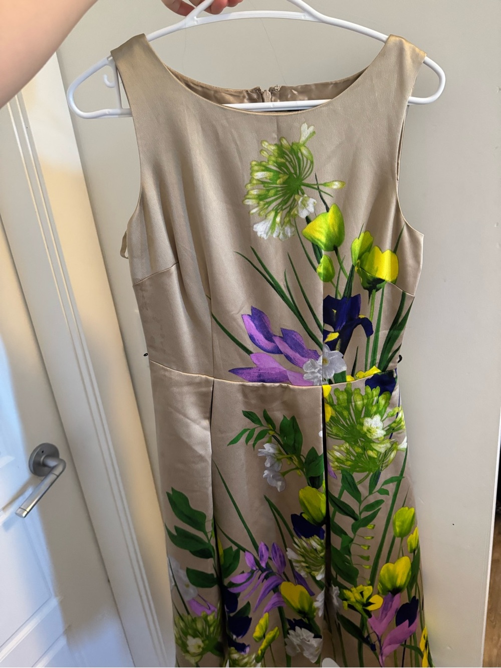 Coast Women's Midi Dress in Champagne Gold
